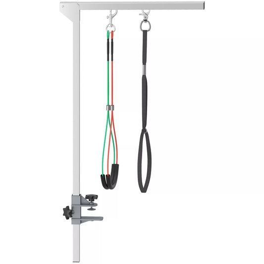 Naminių gyvūnėlių priežiūros rankena, reguliuojamo aukščio, 36 x 8 x 74 cm, Sidabrinė