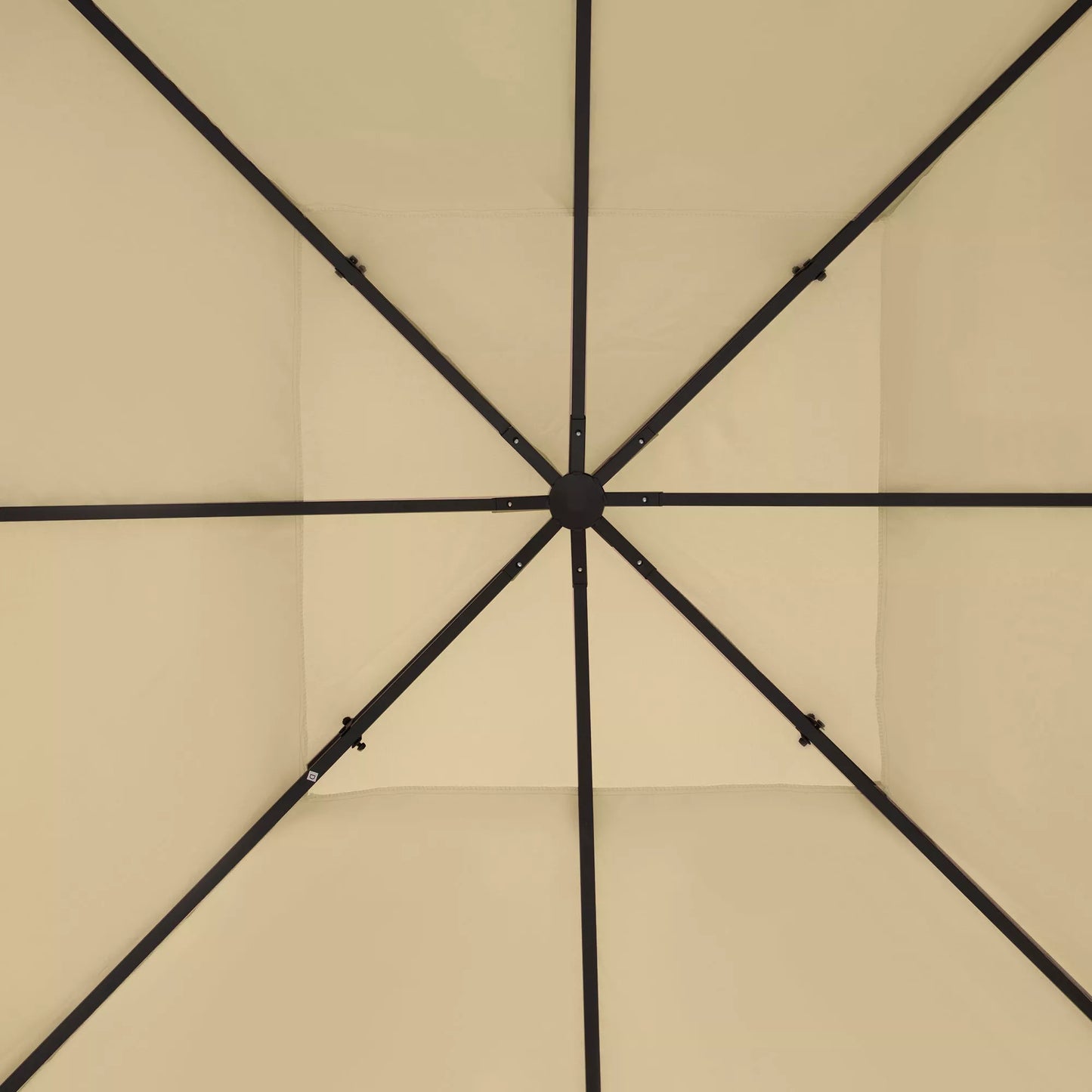 Paviljono stogo danga, paviljono stogas, 3×4 m, vandeniui atsparus, smėlio spalvos