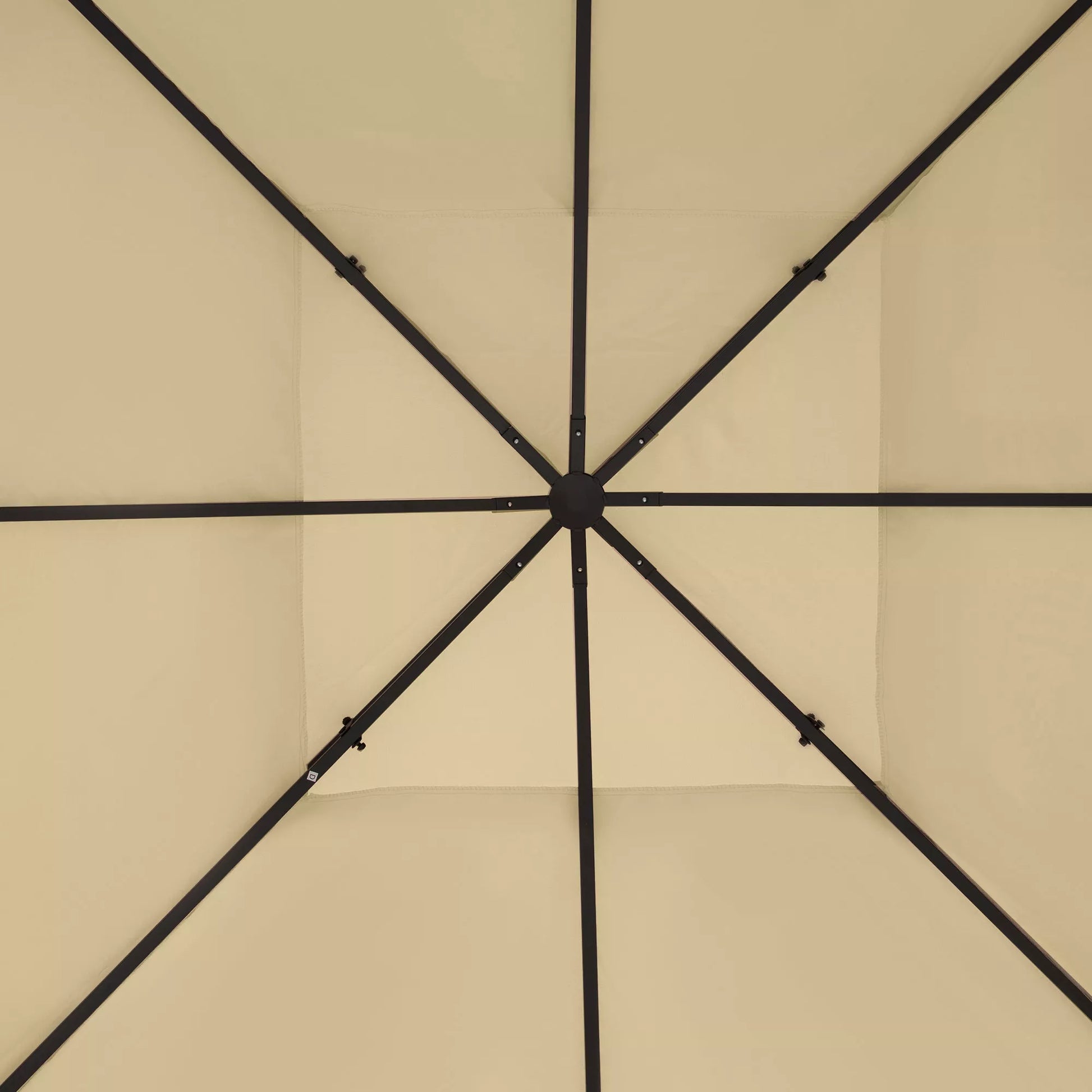 Paviljono stogo danga, paviljono stogas, 3×4 m, vandeniui atsparus, smėlio spalvos