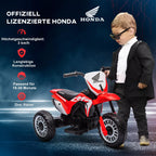 Infografika: Honda motociklo savybės – maksimalus greitis 2 km/h, trys ratai, 18–36 mėn.