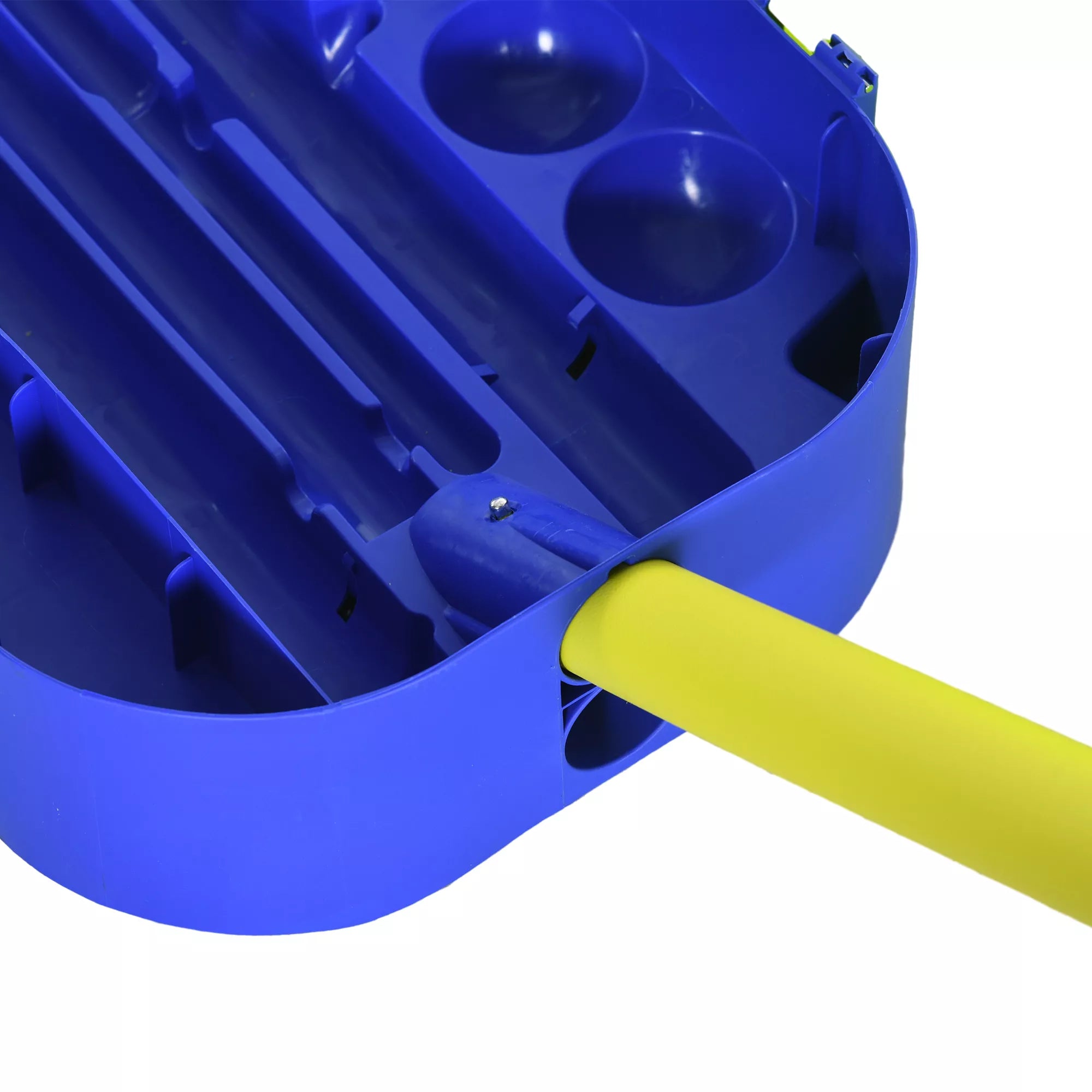 Badmintono ir tinklinio tinklo rinkinys, 400 cm, mėlynas/žalias