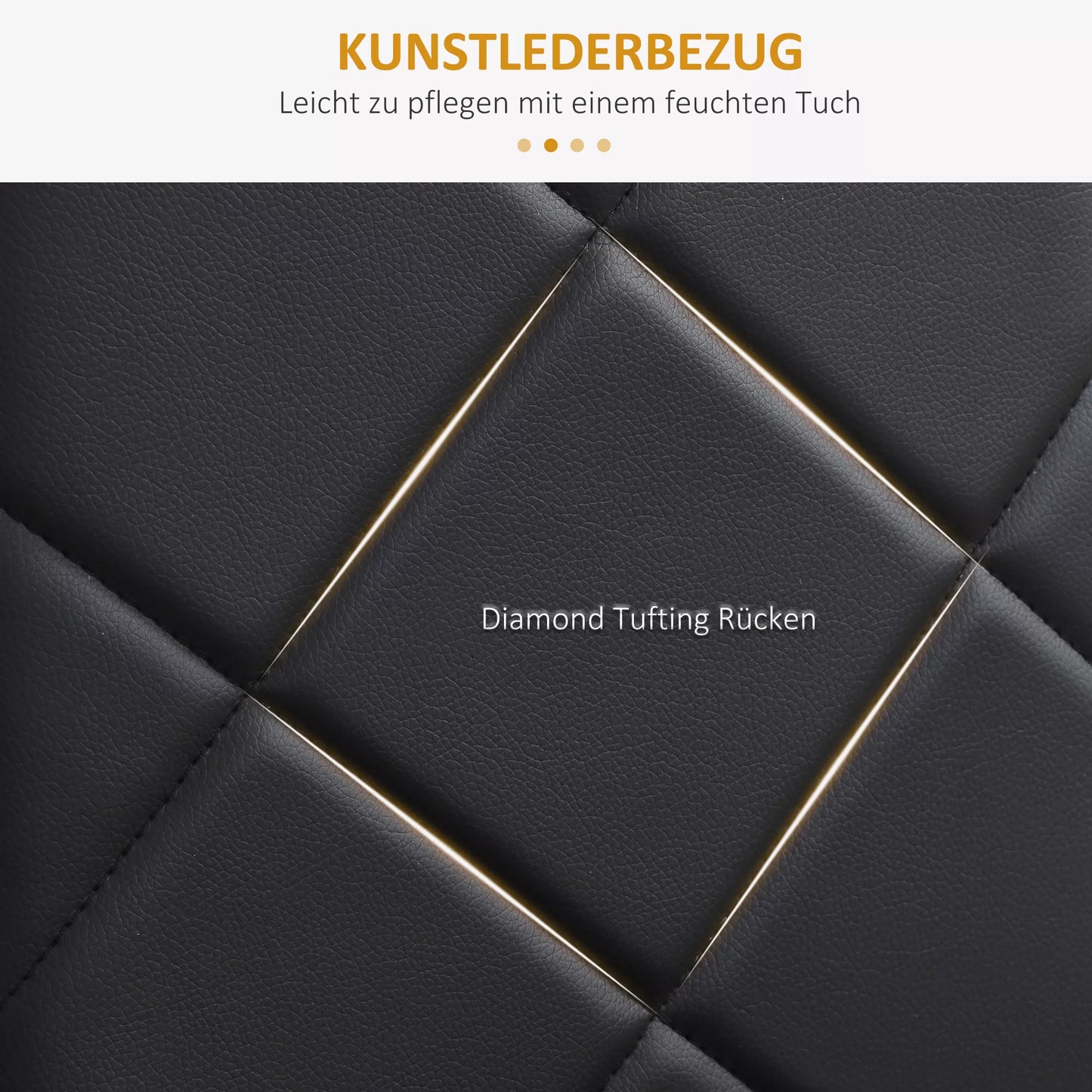 4 kėdžių komplektas, valgomojo kėdės, virtuvės kėdės, modernaus dizaino, 41 cm x 50 cm x 97 cm, juodos