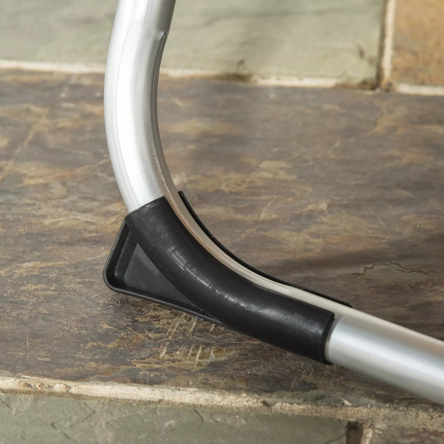 Sulankstomas gultukas su pagalvėle, ergonomiškas poilsio gultukas su 4 pakopų reguliuojama atlošu, aliuminio, atlaiko iki 120 kg, sodui, terasai, baseinui, paplūdimiui, smėlio spalvos