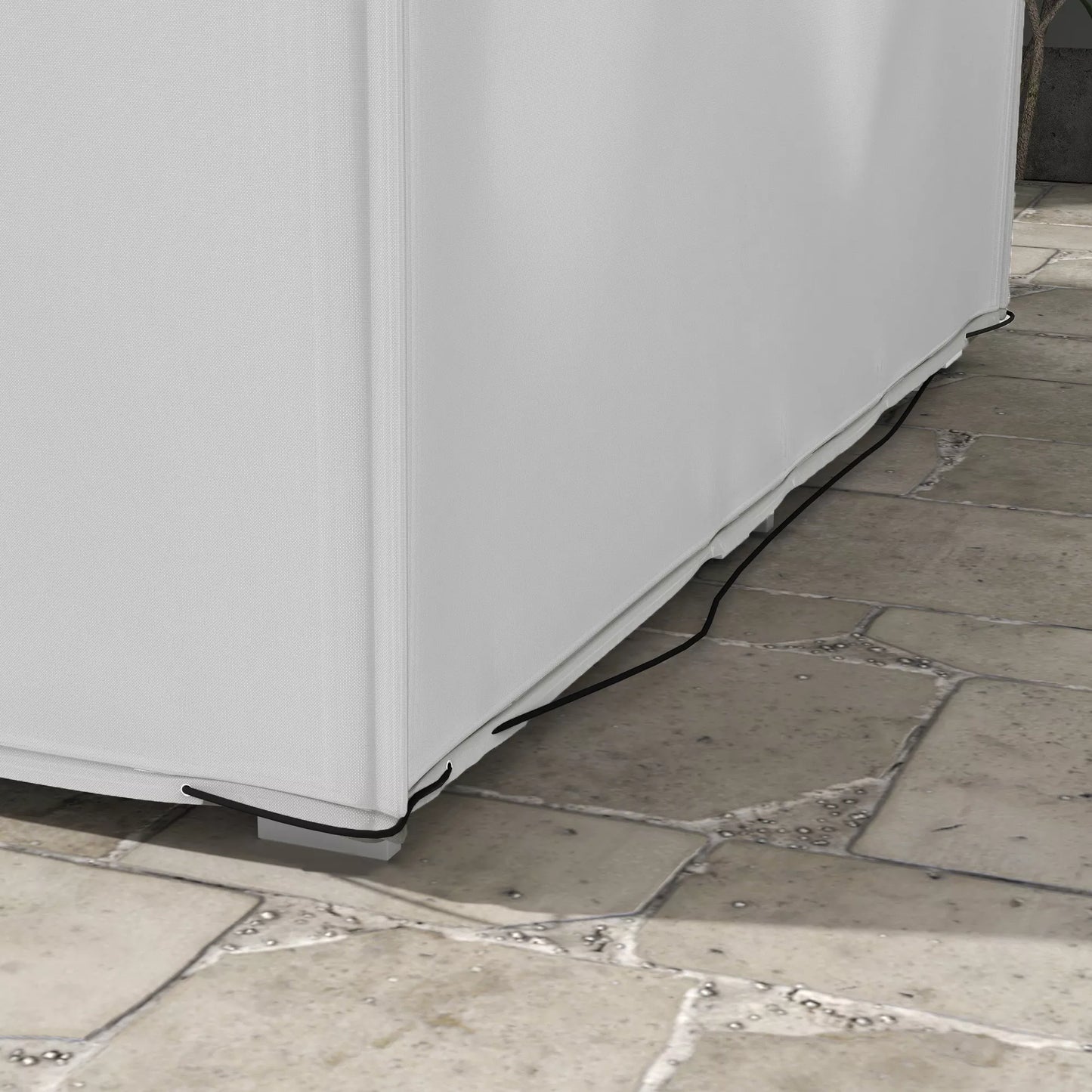 Sodo baldų uždangalas, atsparus vandeniui ir uv spinduliams, 600d oxford audinys, 210x140x80 cm