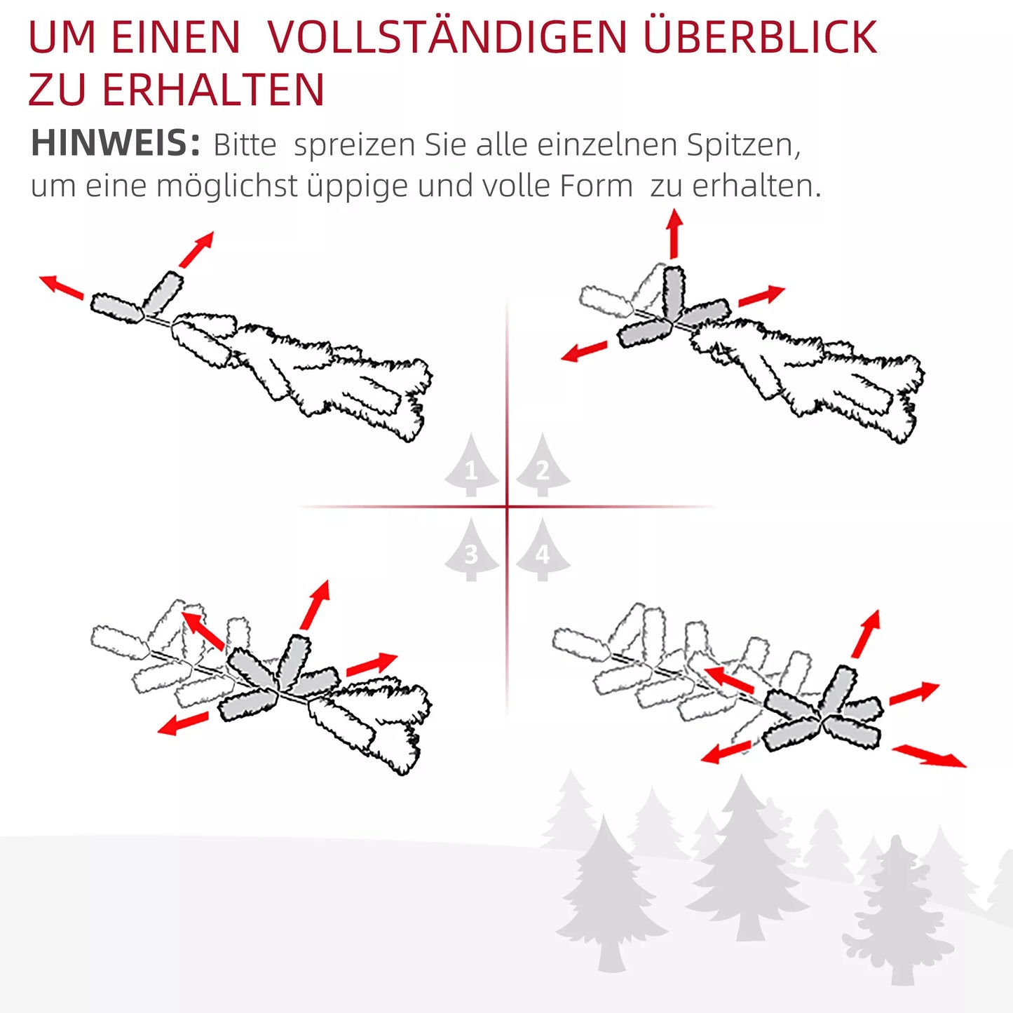 Dirbtinė Kalėdų eglutė, LED lemputės, žvaigždutė viršūnėje, 66 cm x 66 cm x 120 cm, žalia