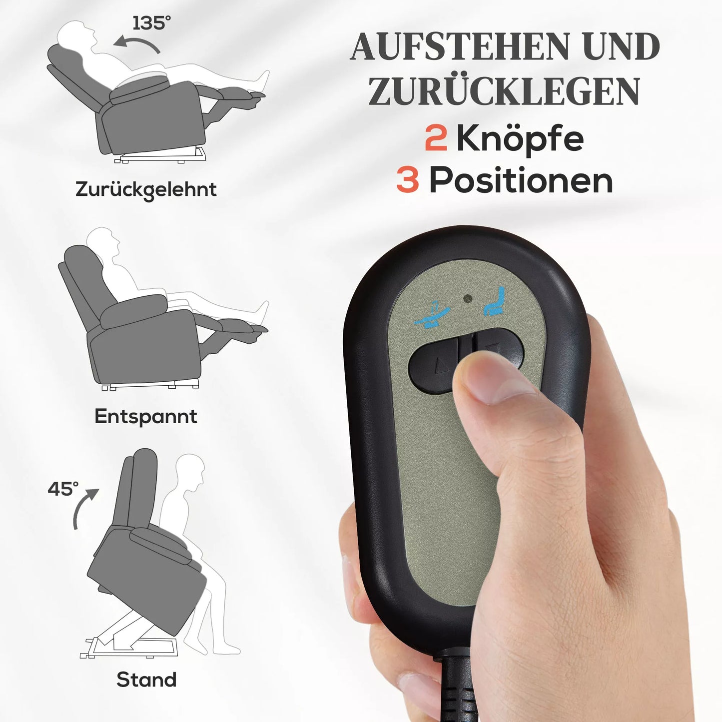 Elektrinis fotelis su pakėlimo funkcija, minkštas, aksominis audinys, USB jungtys