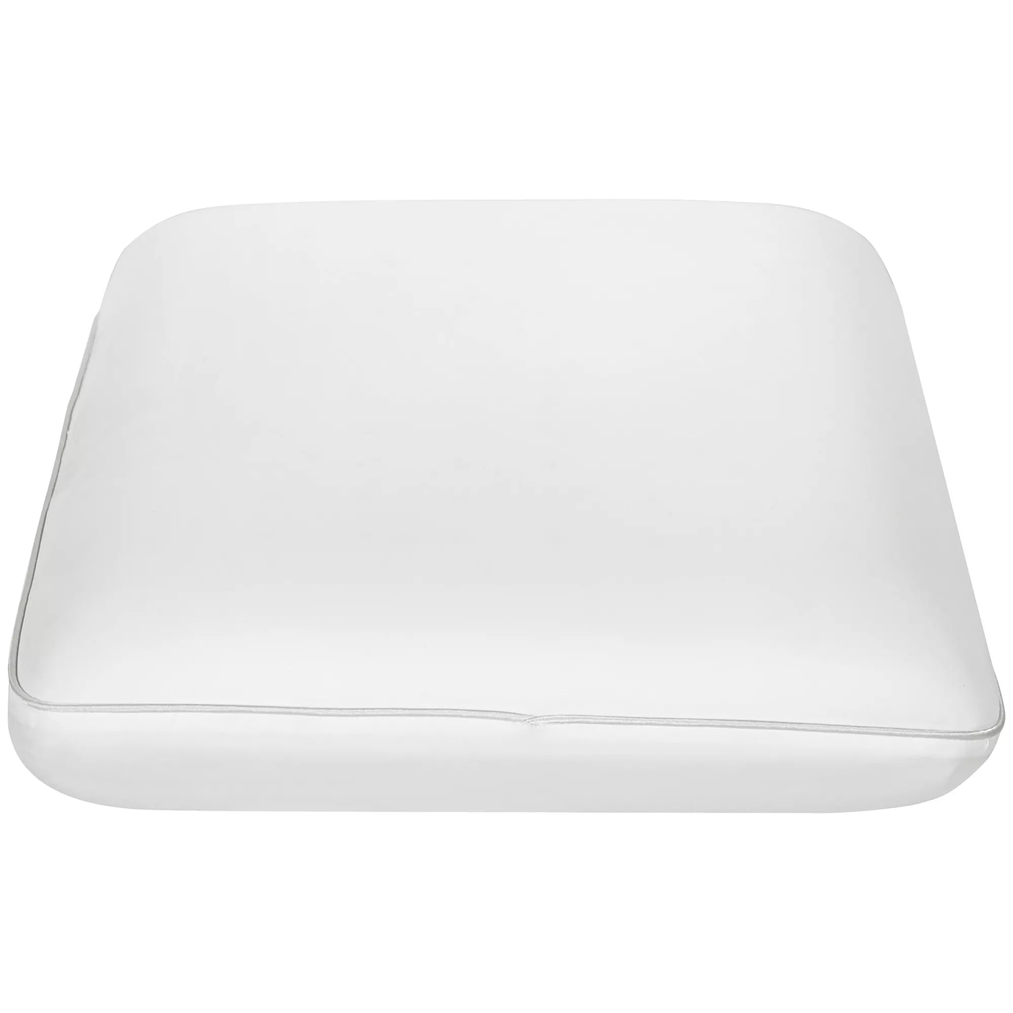 Kaklo atramos pagalvė ergonomiška 60x40 cm, kreminė balta