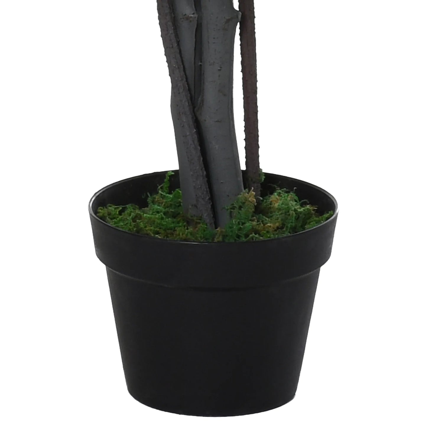 Didelis 145 cm dirbtinis Fikusų medis, dirbtinis augalas, plastikiniai dirbtiniai augalai vazone, Fainas augalas kaip tikras, moderniai dekoracijai, dovanai į svetainę, miegamąjį, biurą, sodą