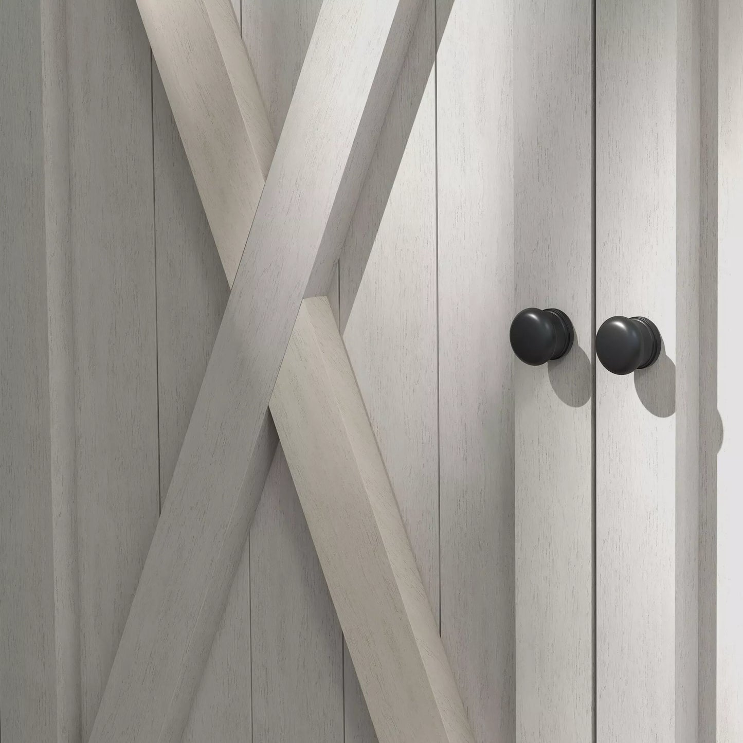 Medinė įrankių spintelė su 2 durelėmis, pastogė įrankiams su bitumine danga, 110 x 55 x 117 cm, šviesiai pilka