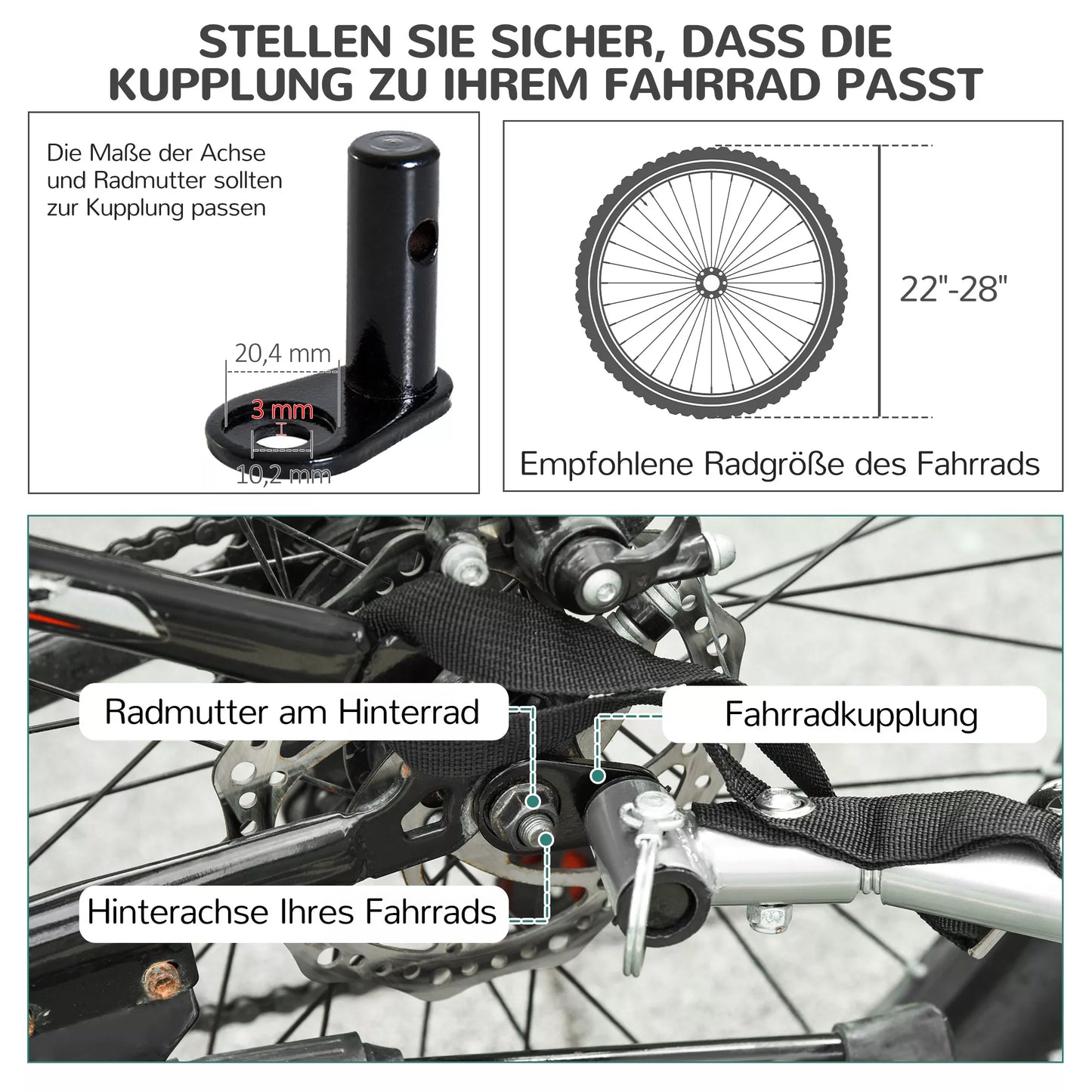 Naminių gyvūnų priekaba Šunų priekaba Dviračių priekaba iki 20 kg Sulankstoma Atšvaitas Apsauga nuo lietaus Plienas Pilka + žalia 130 x 73 x 90 cm
