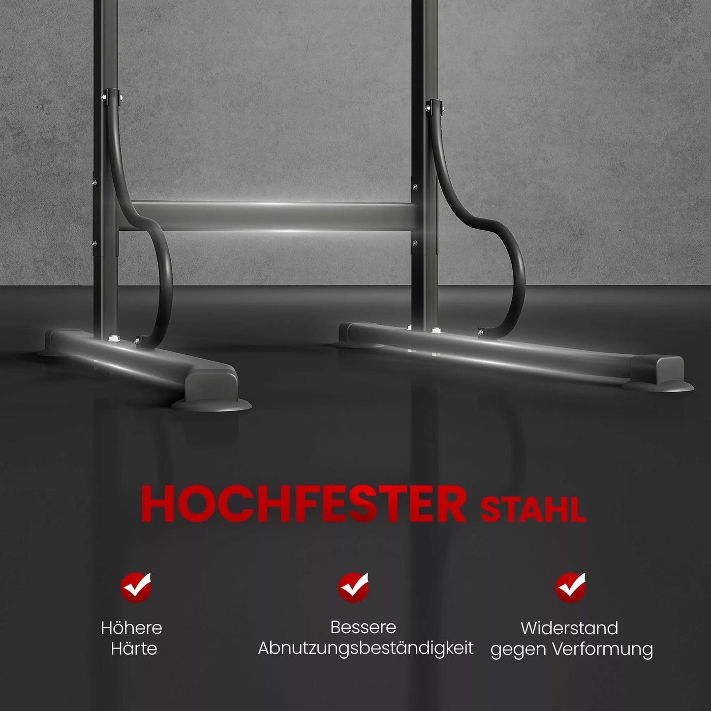 Power Tower reguliuojamas aukščiu, Dip stotelė su prisitraukimo skersiniu, siurbtukais, jėgos stotelė namams