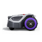 Anthbot M5 vejų robotas iš galo, matoma plati galinio denio dalis