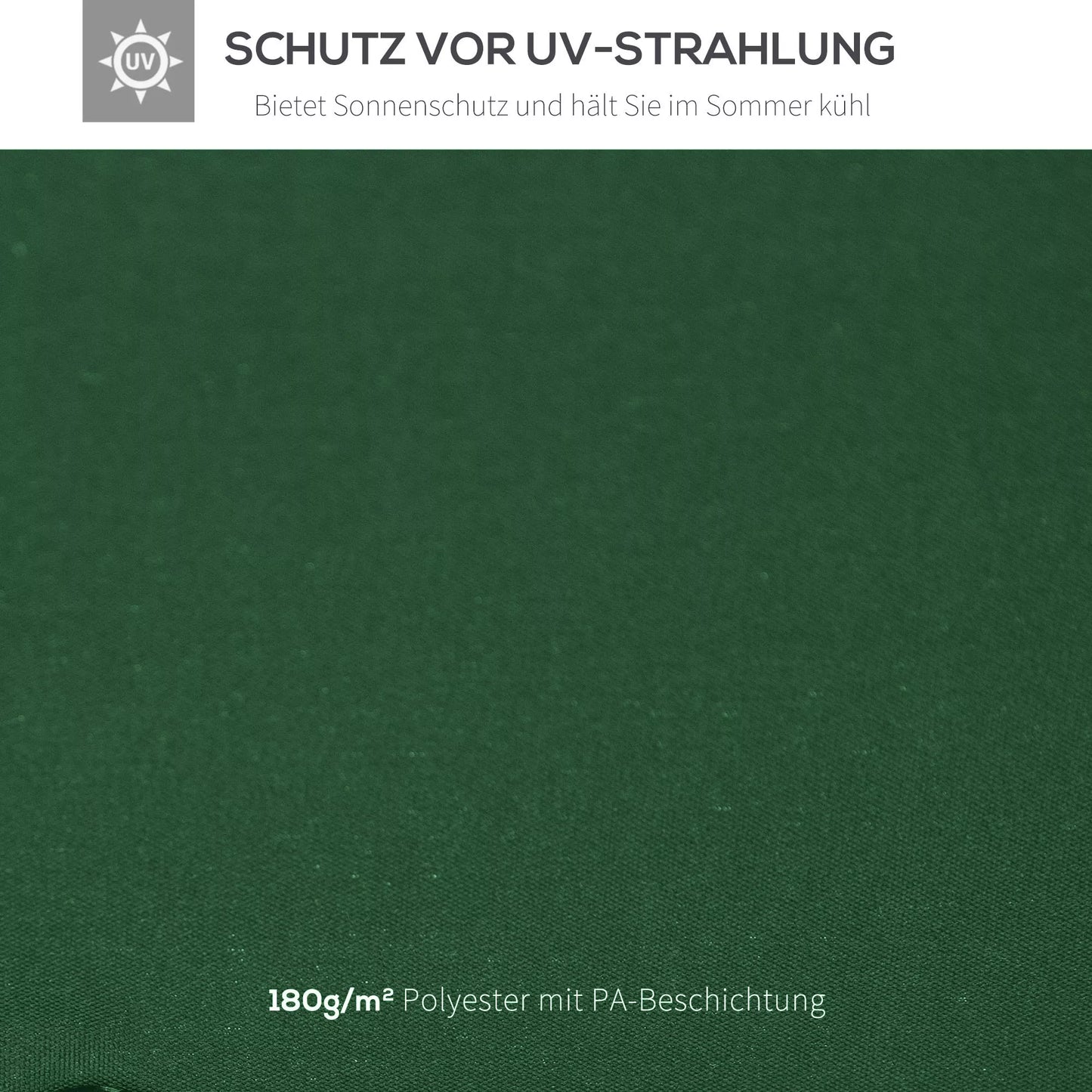 Atsarginis stogas pavėsinei 3x3m, atsparus vandeniui, pavėsinės stogas metaliniam paviljonui, sodo pavėsinės stogo pakeitimas, palapinė sodui, poliesteris, tamsiai žalias