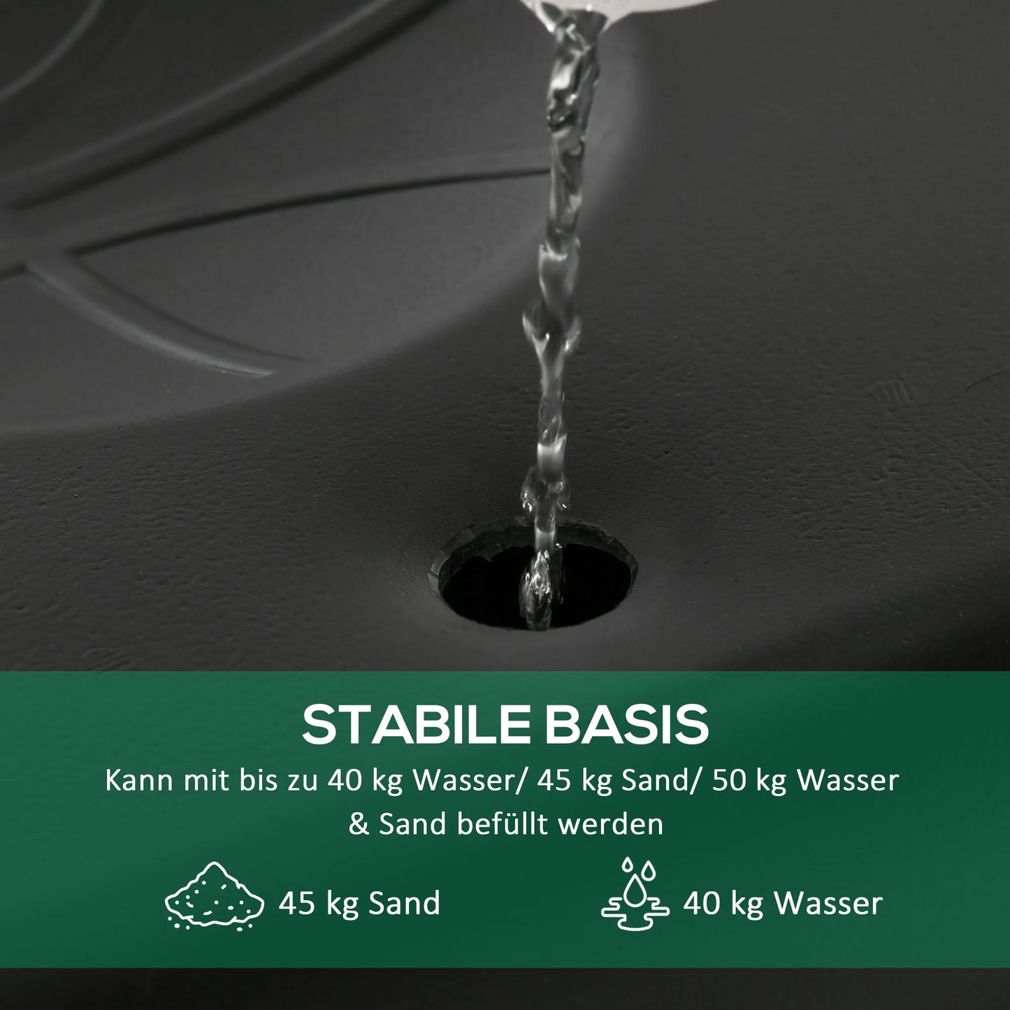 HOMCOM Krepšinio stovas su ratukais, 210-260 cm reguliuojamo aukščio, tinkamas naudoti lauke ir viduje, plienas, plastikas, juodas HOMCOM