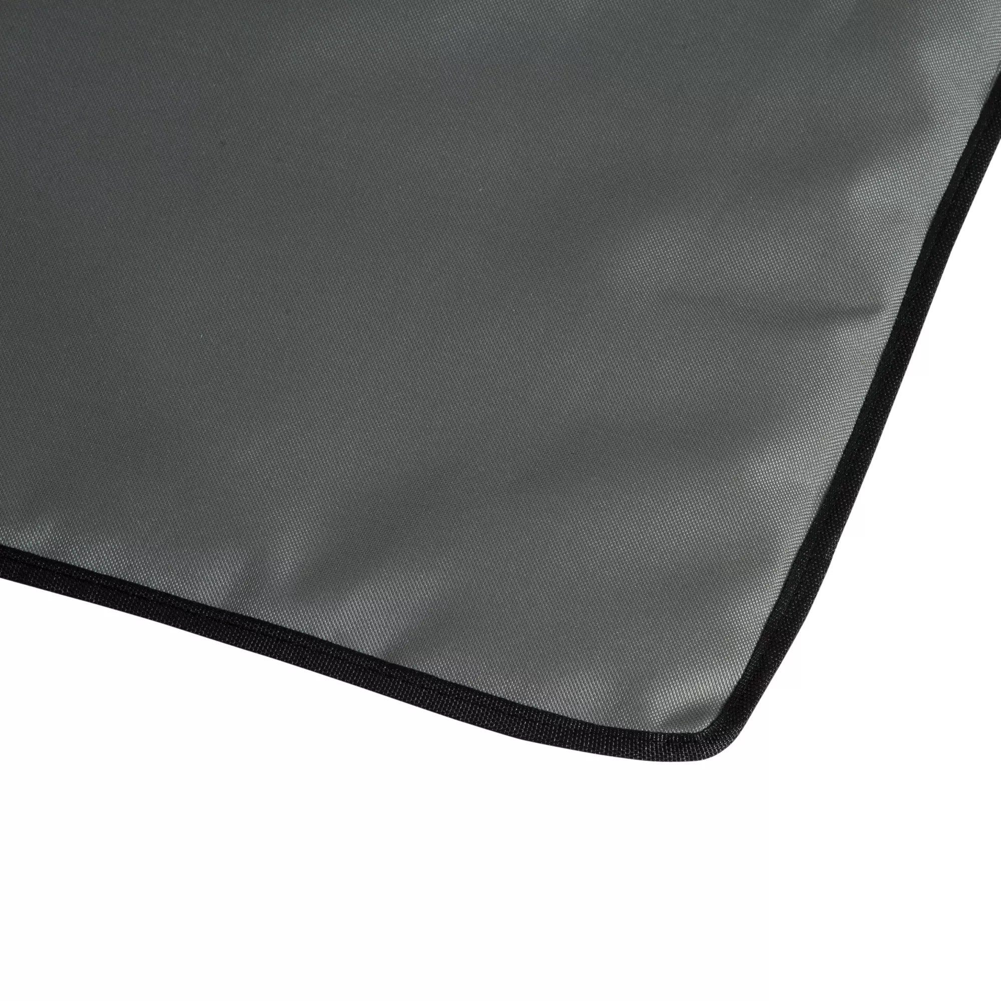 2 vnt. komplektas paplūdimio kilimėlių, reguliuojamų, sulankstomų, 124L x 53B x 37-50H cm, pilkos spalvos