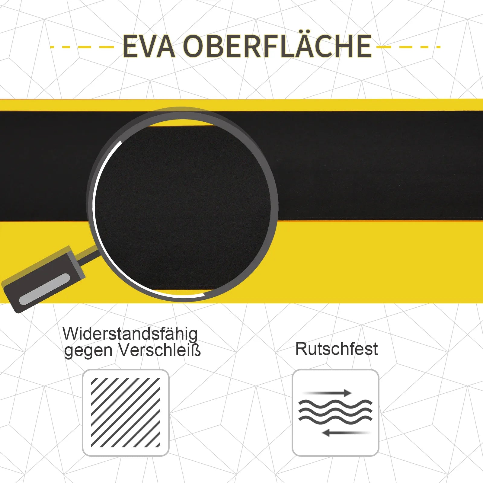 Ožys pjaustymui sulankstomas, reguliuojamas 100 x 49 x 62-90 cm, 2 vnt., geltonas