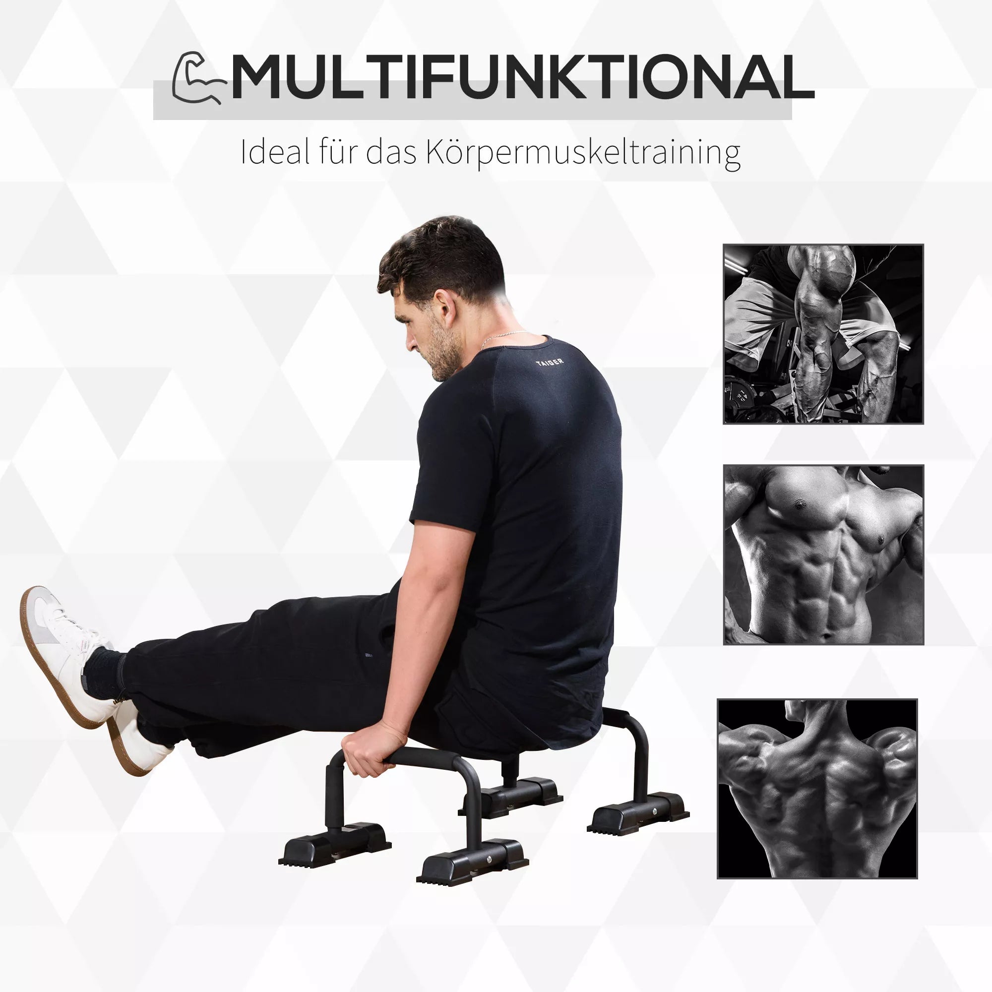 Dip baras, 2 vnt. rinkinys Dip stotis, atlaiko iki 120 kg Dip strypas Treniruokliai namams Parallettes Calisthenics įranga jėgos treniruotėms