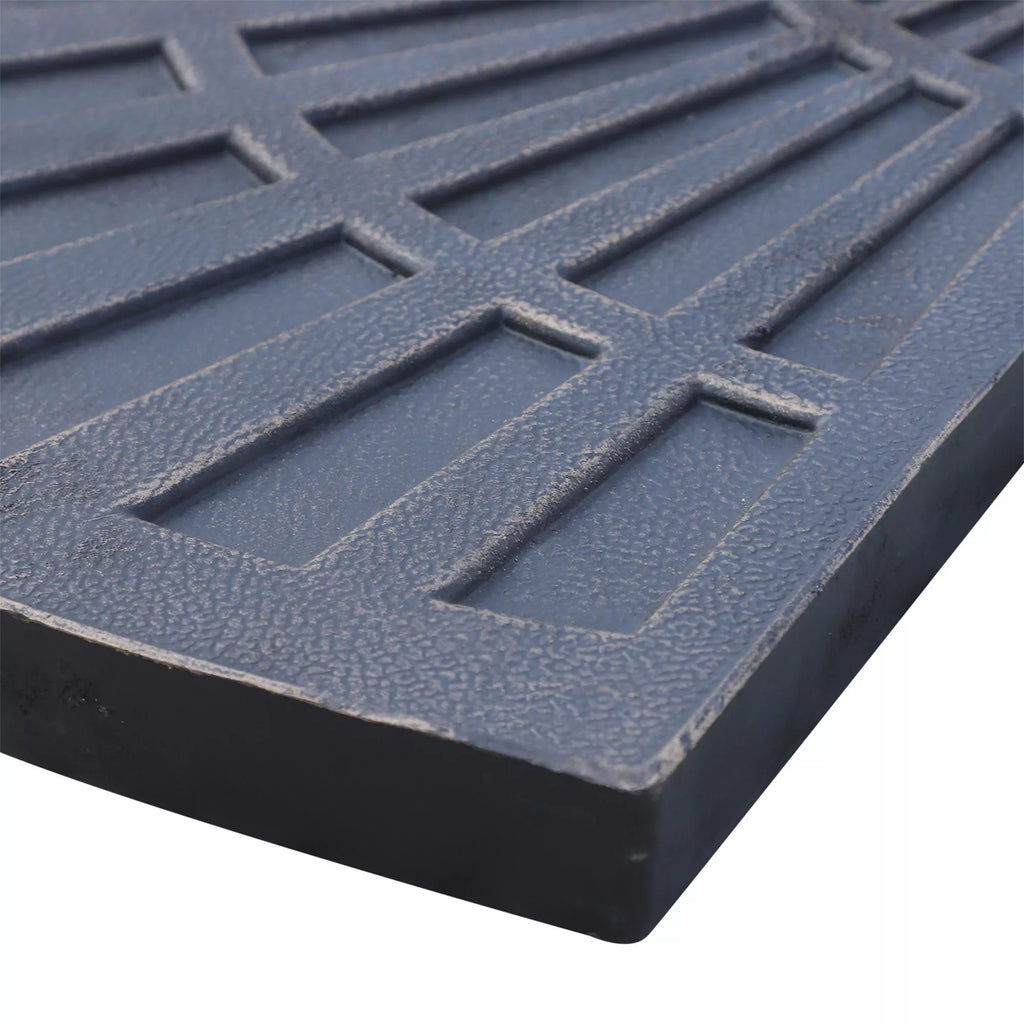 2 vnt. svorio rinkinys skėčių stovams Plokščias skėčių stovas Pusapvalus skėčių stovas su rankena Sintetinė derva + metalas Bronza 66 x 47 x 4,2 cm 30 kg