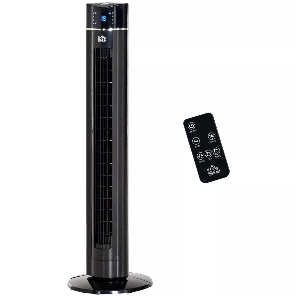 2in1-Turnmventilator Stovinis ventiliatorius Ventiliatorius, 32 cm x 32 cm x 106,8 cm, juodas