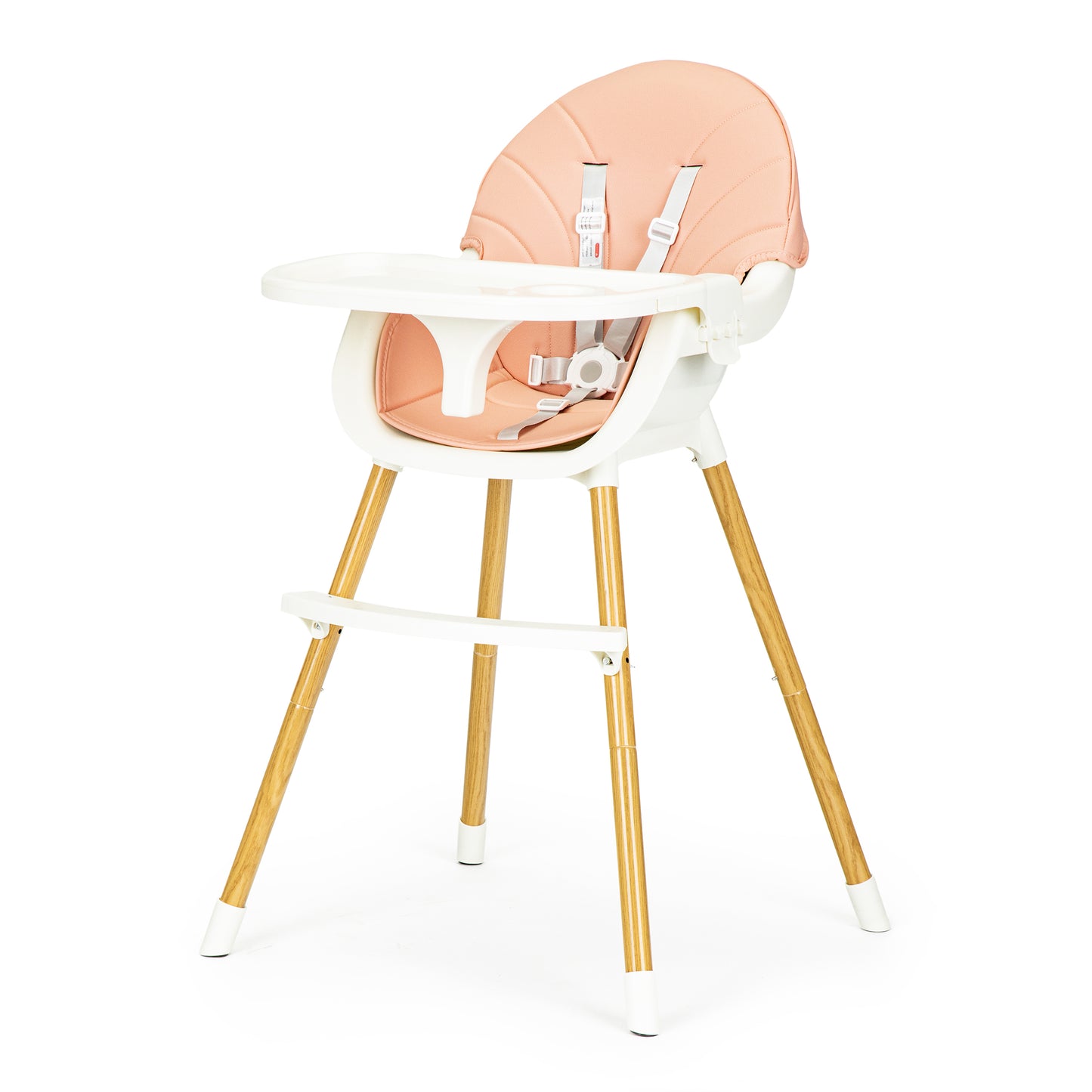 ECOTOYS 2-in-1 reguliuojama vaikiška maitinimo kėdutė (6–36 mėn.)