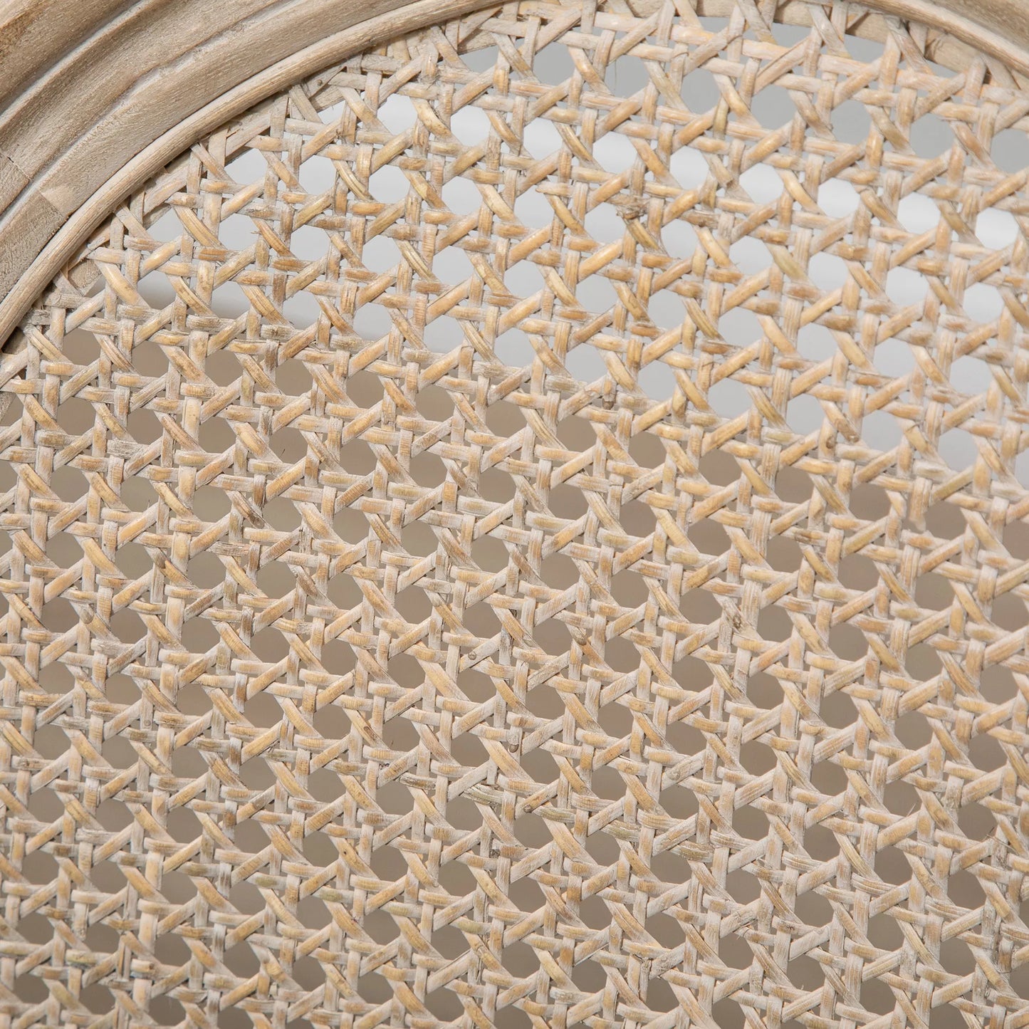 Virtuvės kėdės 2 vnt. komplektas, minkštai apmuštos, vintažinio dizaino, rotango išvaizdos, pilkos