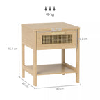 Staliuko matmenų schema: 40 cm, 48,4 cm, 40 kg