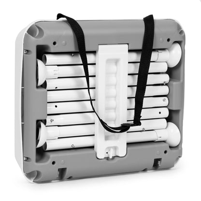 Vaikiška maitinimo kėdutė ECOTOYS 3-in-1, sulankstoma, pilka (6–36 mėn.)