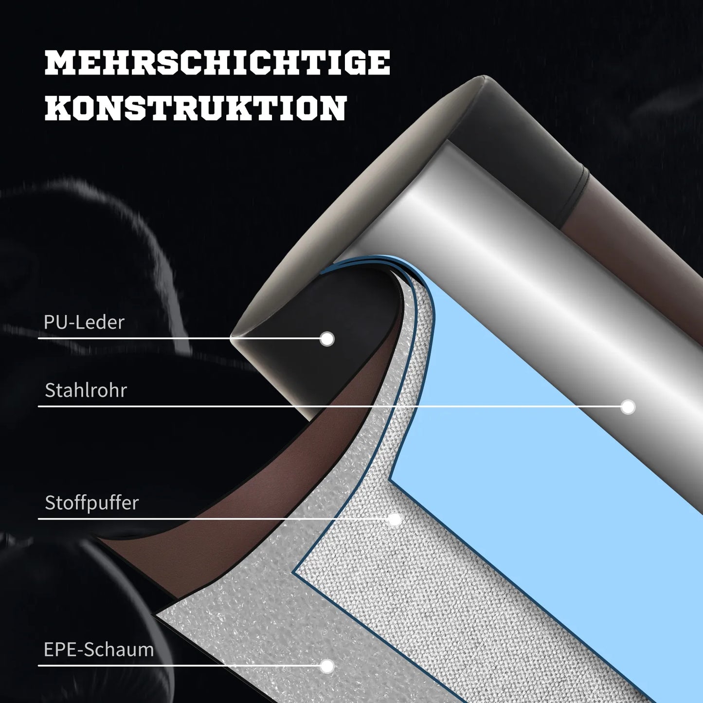 Stovas su bokso maišu, bokso manekenas, treniruočių stovas, bokso partneris, bokso maišas, 158-186 cm, reguliuojamas aukštis, NAUJAS, Juoda+Ruda