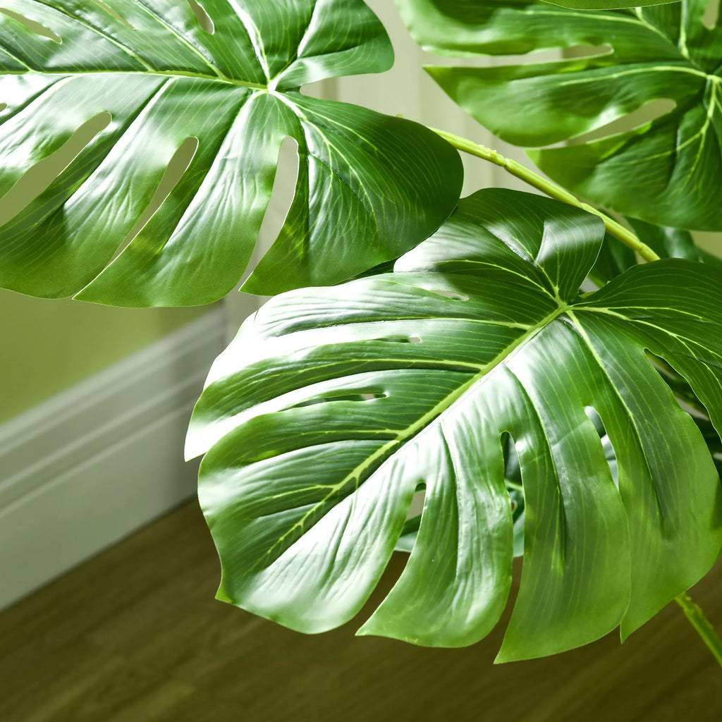 Dirbtinė Monstera Deliciosa, 120 cm, žalia