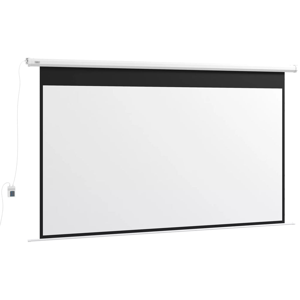 Projektoriaus ekranas, 16:9 formatas, nuotolinio valdymo pultas, 266 x 149 cm (120 colių), baltas