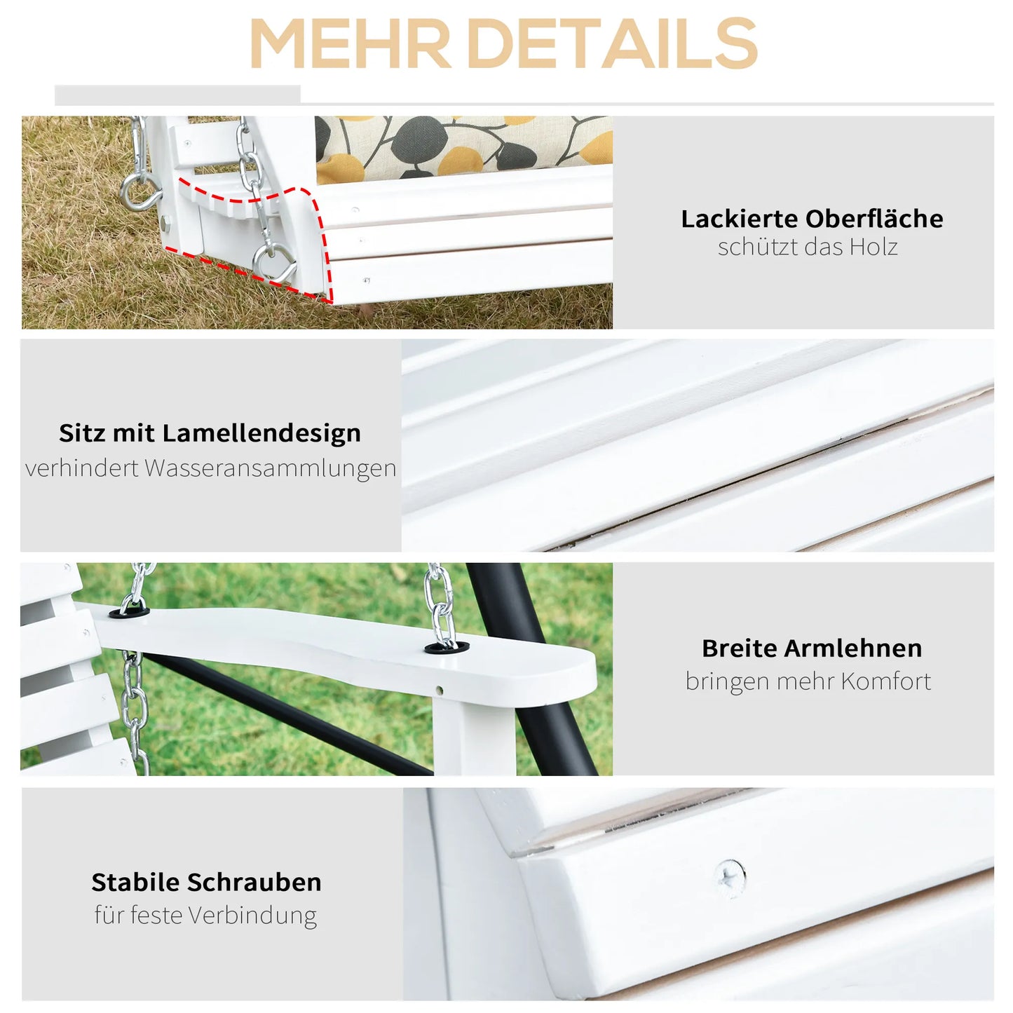 Pakabinama suoliukas su atlenkiamu stalu ir puodelių laikikliais, natūralaus medžio, 150 x 75 x 53 cm