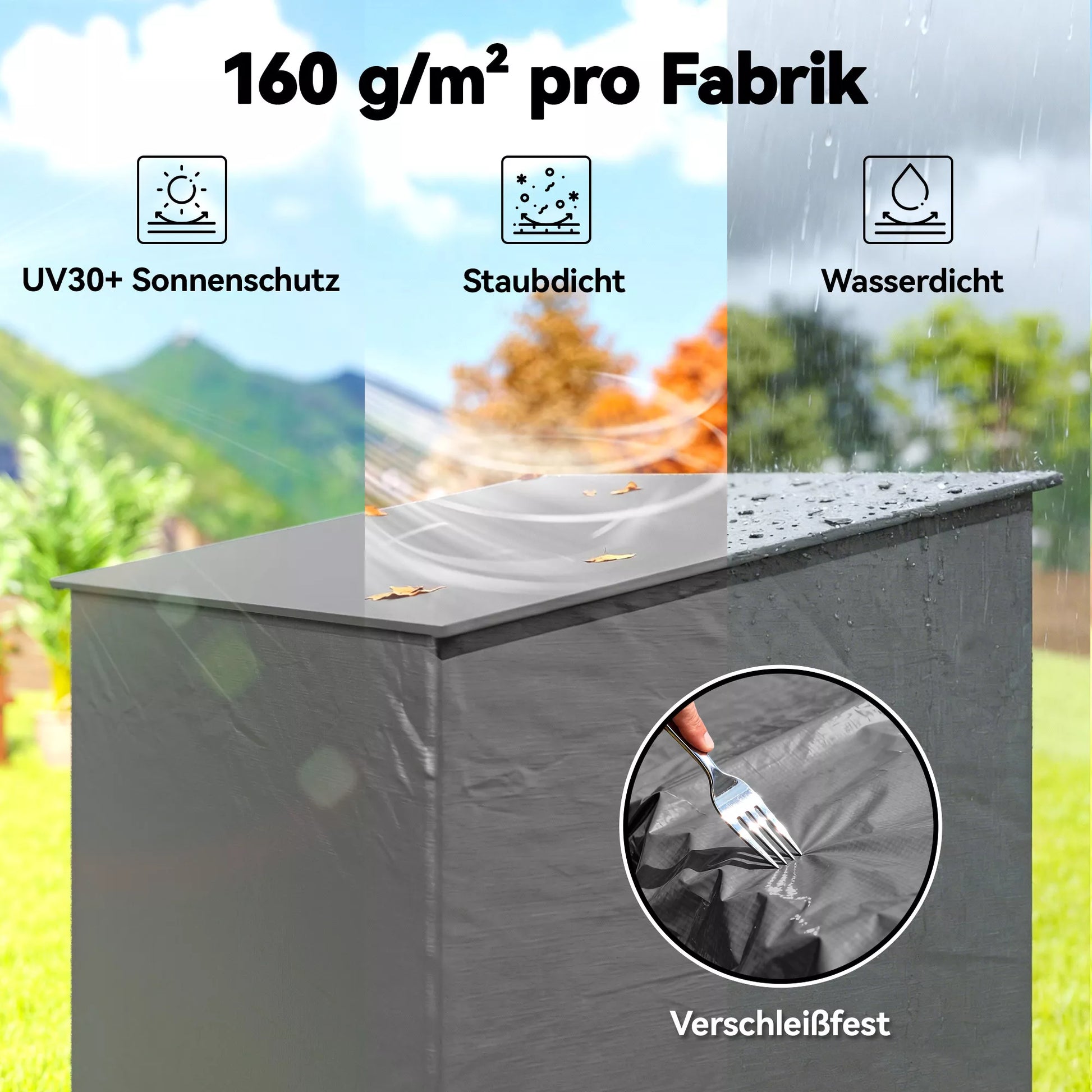 Palapinė-garažas 1,9 x 1,2 m Neperšlampama garažo palapinė su užtrauktuku užsegamomis durimis Vėdinimo langais Tamsiai pilka