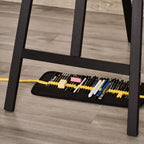 Dailės stovas reguliuojamas 134,5 cm juodas