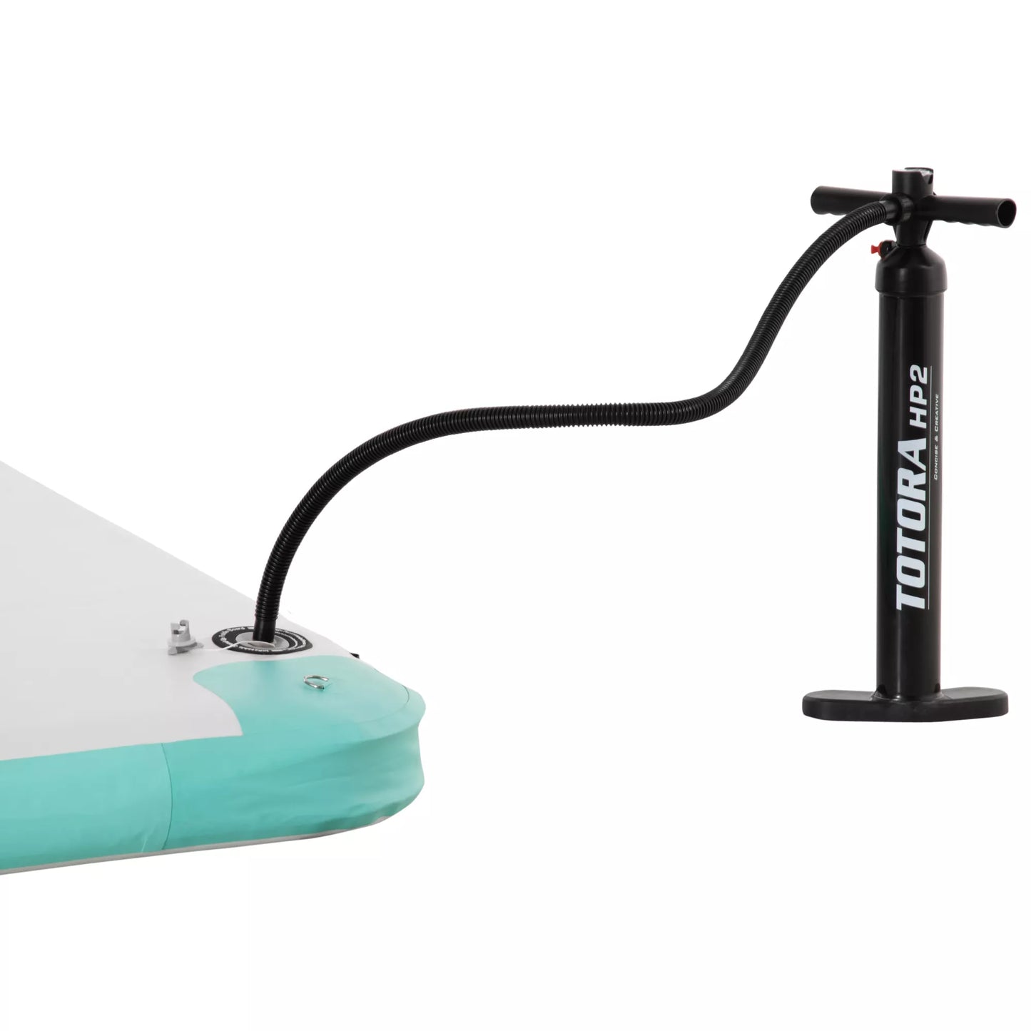 Oro čiužinys Baseinas Sulankstomas Plaukimo sala Pripučiamas vandens hamakas Neslystantis vandens čiužinys Baseino žaislas suaugusiems Plaukimo sala baseinui Ežerui 304 x 204 x 15 cm