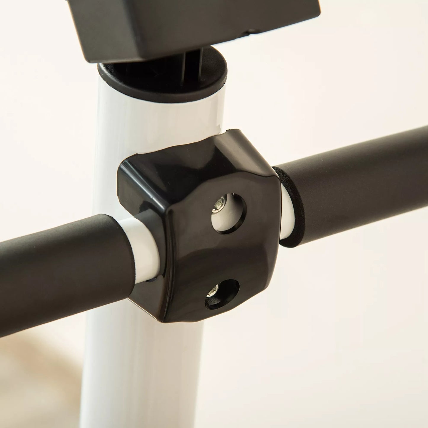 Fitness Stepperis treniruoklis, su LCD monitoriumi, neslystančiais pedalais, pagamintas iš plieno ir ABS, 55x44x108 cm, žalias+juodas