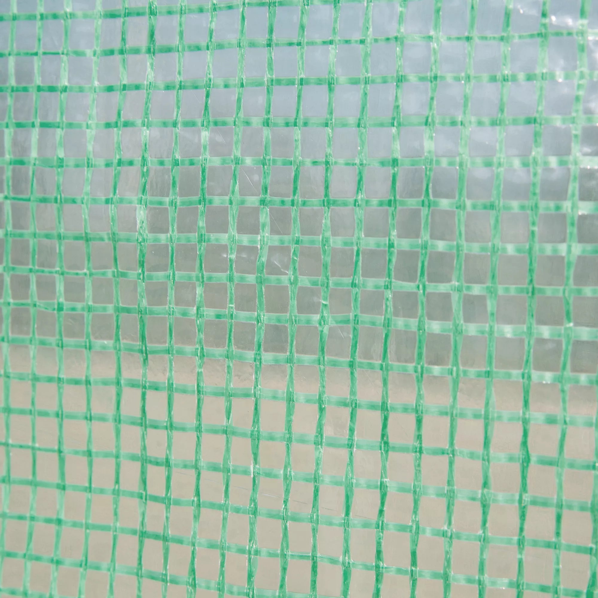 Plėvelės šiltnamis, 6 suskleidžiamieji langai, durys su užtrauktuku, nerūdijančio plieno rėmas, 2,95 x 2 x 2 m, žalias