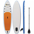 Stand Up Paddling lentos rinkinys: pripučiama 305 cm SUP lenta su aliumininiu irkleliu, nuimamu peleku ir kojų diržais