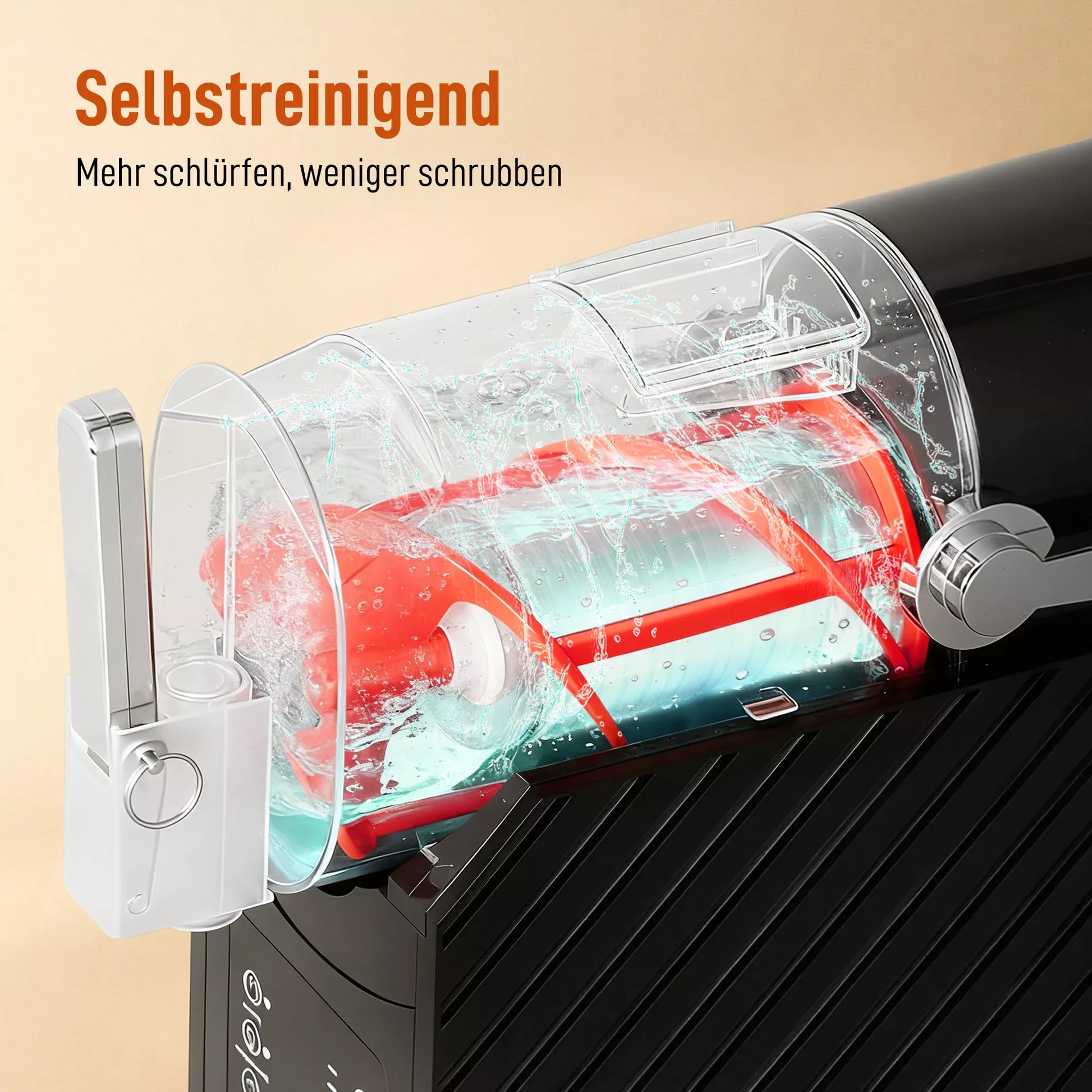 Sniego aparatas, greitas aušinimas, maišymo funkcija, 2,4 L, apšvietimo funkcija, juoda