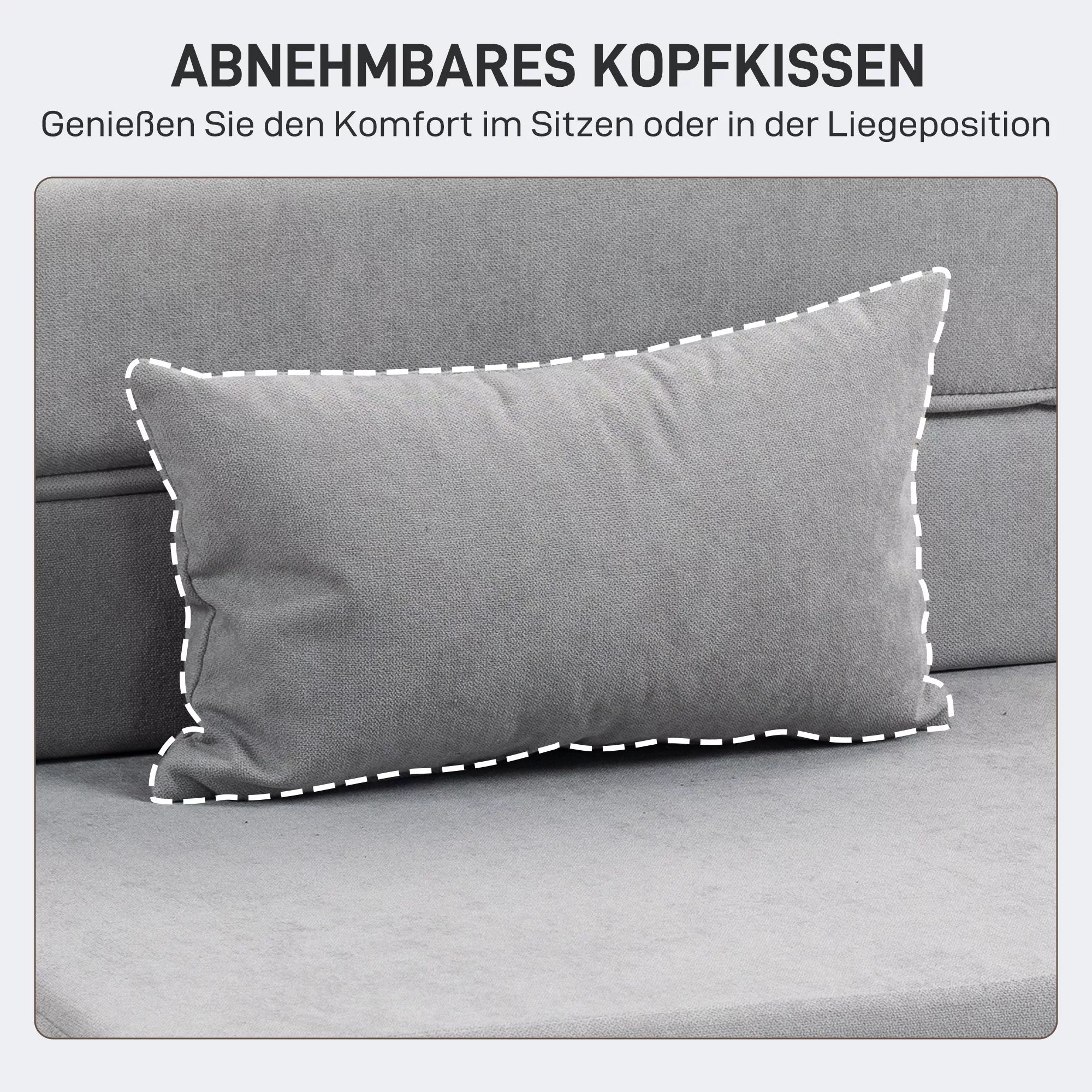 Grindų sofa, minkšta sofa, transformuojama į čiužinį, putplastis, pagalvėlės, šviesiai pilka