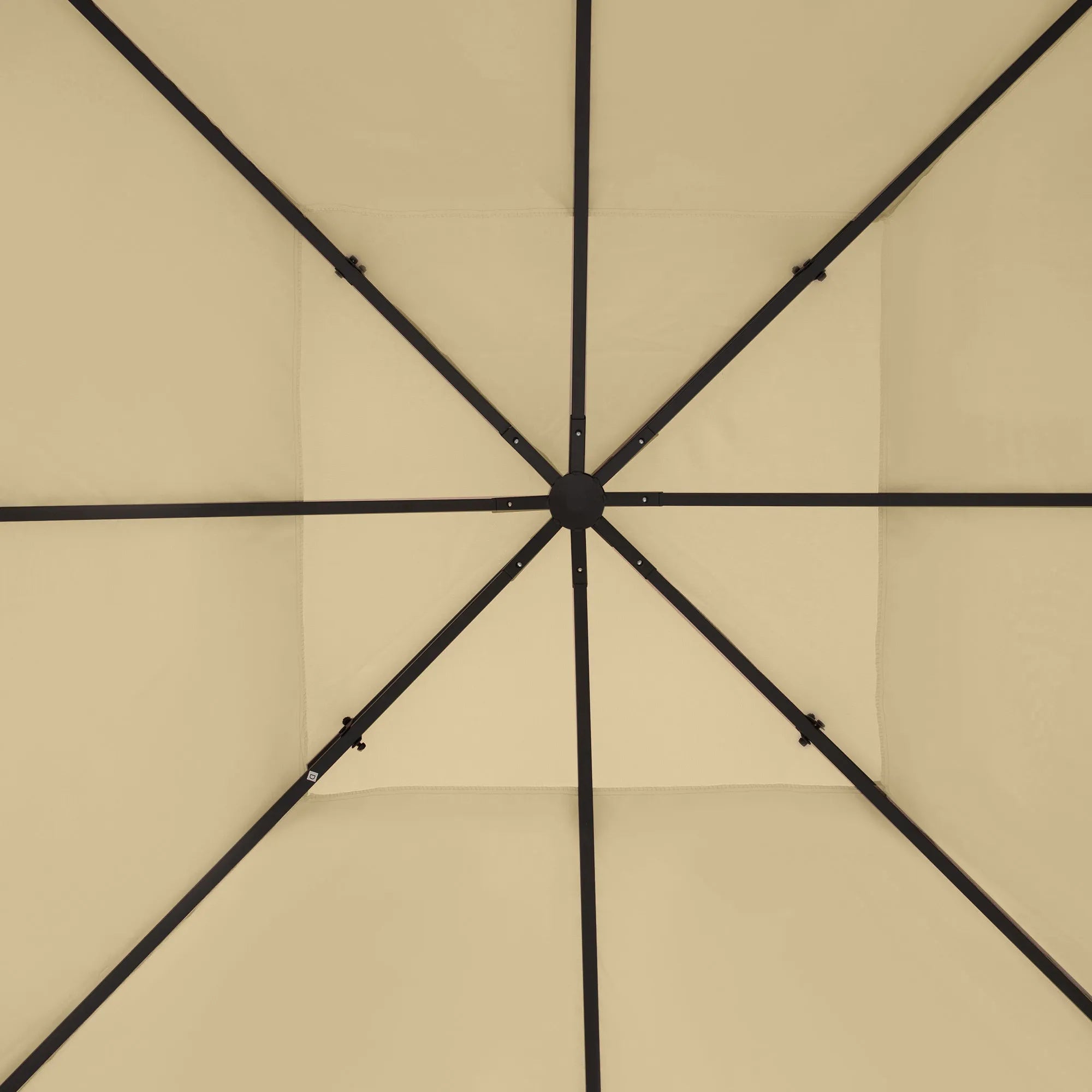 Paviljono stogo danga, paviljono stogas, 3×4 m, vandeniui atsparus, smėlio spalvos