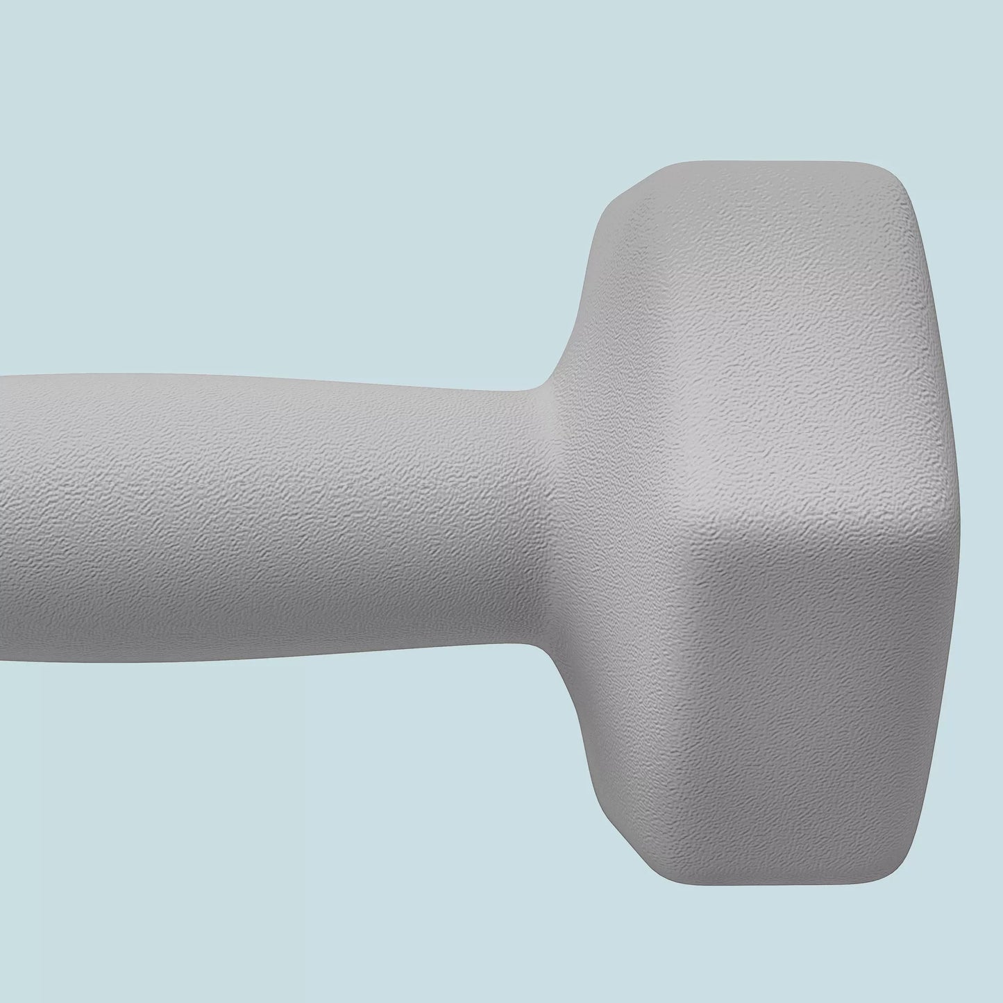 2 x 6 kg hantelių rinkinys, šešiakampis dizainas, saugus grindims, neslystantis, pilkas