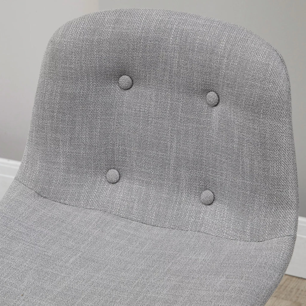 Industrinis baro stalo komplektas su 4 minkštomis baro kėdėmis – šviesiai pilka 120x60x91 cm