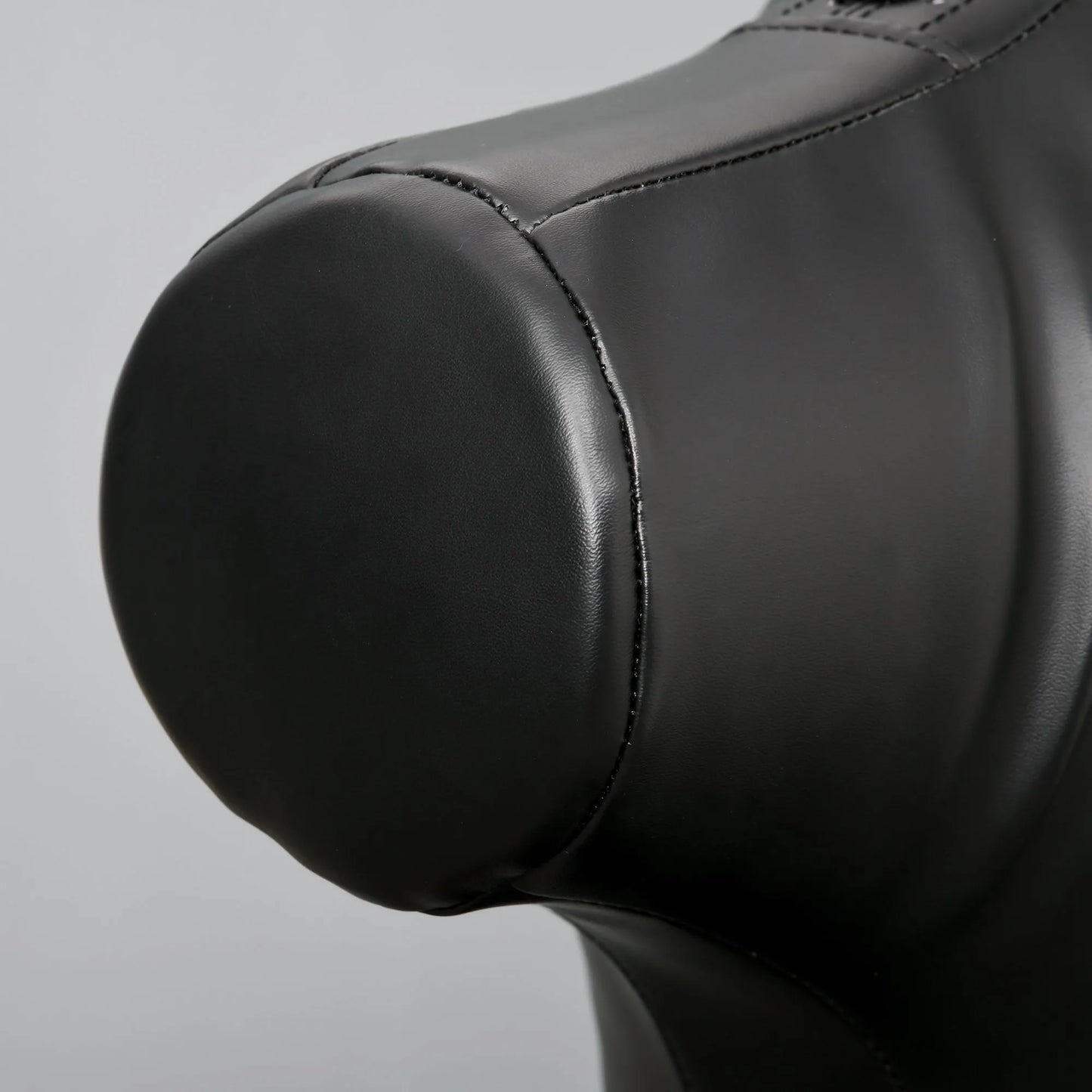 Stovintis bokso maišas 180cm suaugusiems, bokso manekenas, bokso stulpas su humanoidiniu dizainu, Heavy Duty, sunkus stovintis bokso maišas profesionalams ir pradedantiesiems - Juodas