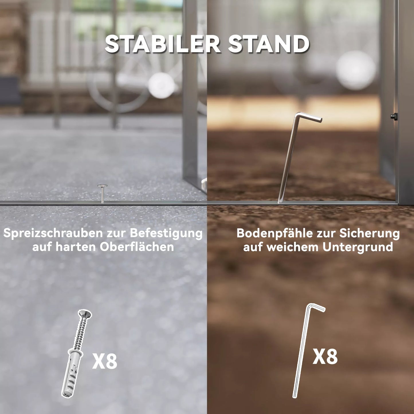 3 x 3 m Sodo pavėsinė, dvipakopio stogo dizainas, UV30+ apsauga, atspari UV spinduliams, apsauga nuo saulės, metalinis rėmas, kreminės baltos spalvos