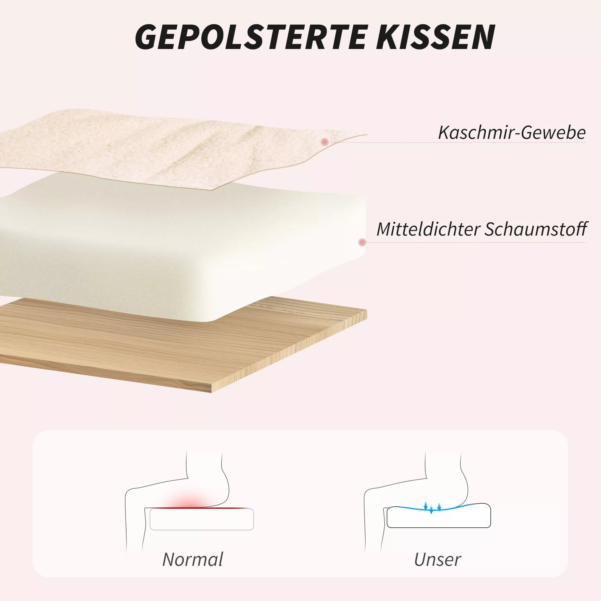Biuro kėdė ergonomiška reguliuojamo aukščio, kreminės baltos spalvos