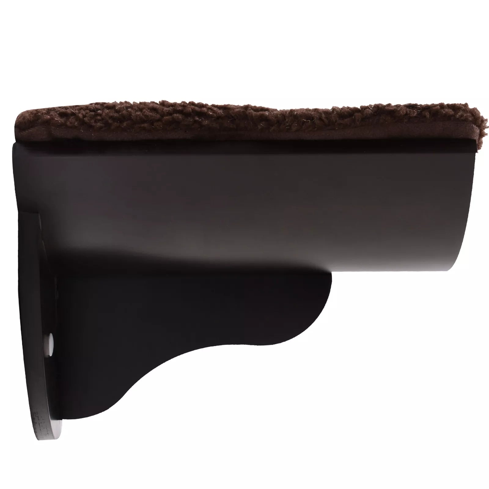 Katės gultas Katės sieninis gultas Katės lovelė Katės lentynos Sieninis montavimas Pliušinis užklotas Ruda 41 x 28 x 21 cm