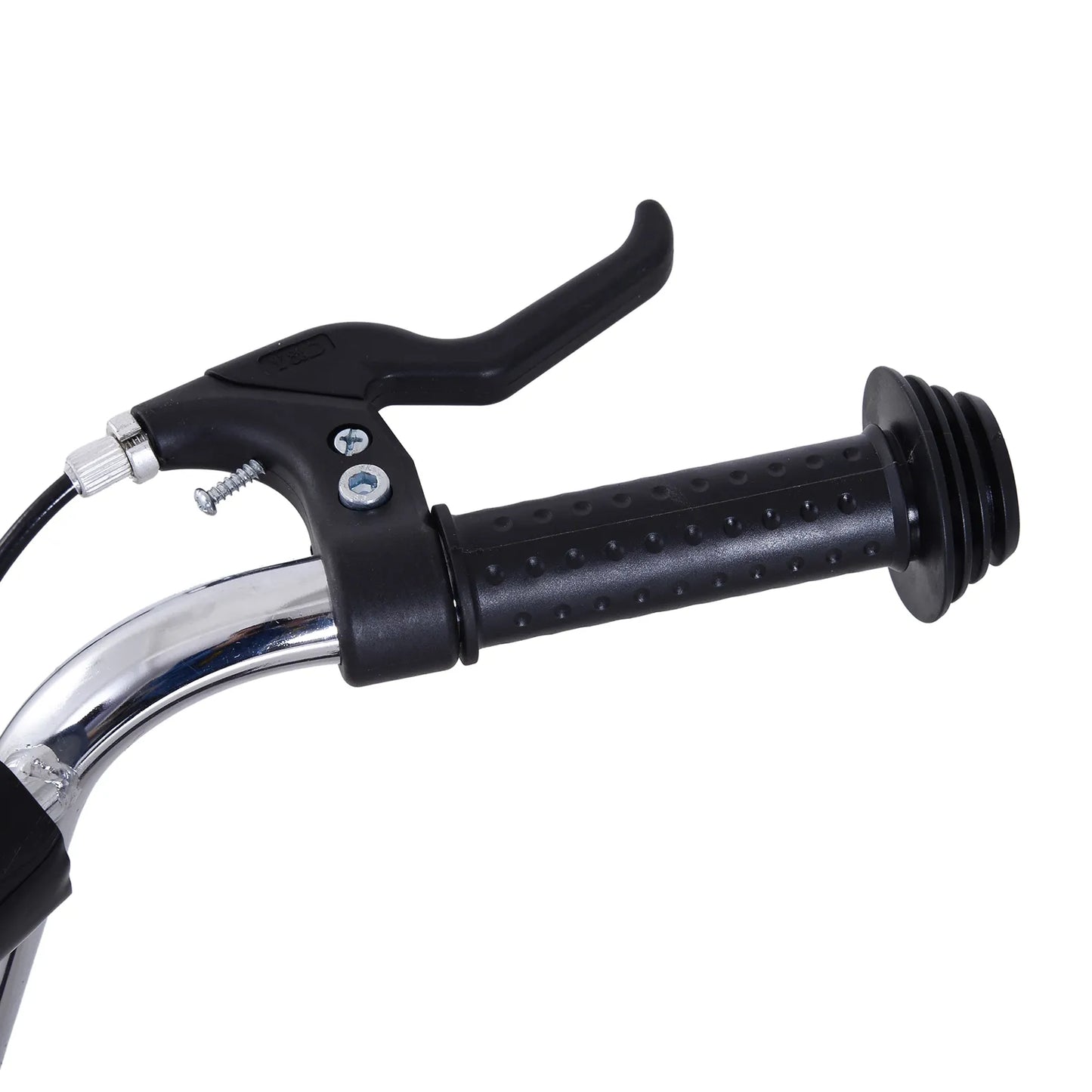 Vaikams skirtas paspirtukas su pripučiamomis padangomis, miesto paspirtukas, riedis, 16 colių, nuo 5 metų, reguliuojamas aukštis, rožinis 143 x 58 x 92-100 cm