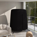 Lauko baldų dangtis Baldų dangtis Apsauginis baldų tentas, atsparus atmosferos poveikiui, 196 cm x 196 cm x 230 cm, juodas