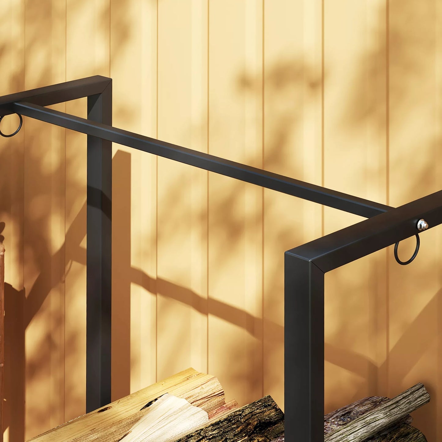 Malkinė, dviejų sekcijų, nerūdijančio plieno rėmas, iki 200 kg, 123 x 32 x 115 cm, juoda