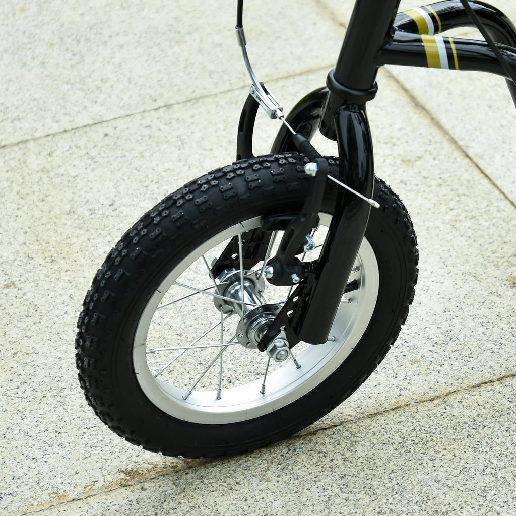 Vaikų paspirtukai nuo 5 metų Scooter Vaikų paspirtukai Paspirtukai Miesto paspirtukai Vaikų paspirtukai Kickboard su pneumatinėmis padangomis 12 colių Guma Aliuminis Juodas 120 x 58 x 85-95 cm